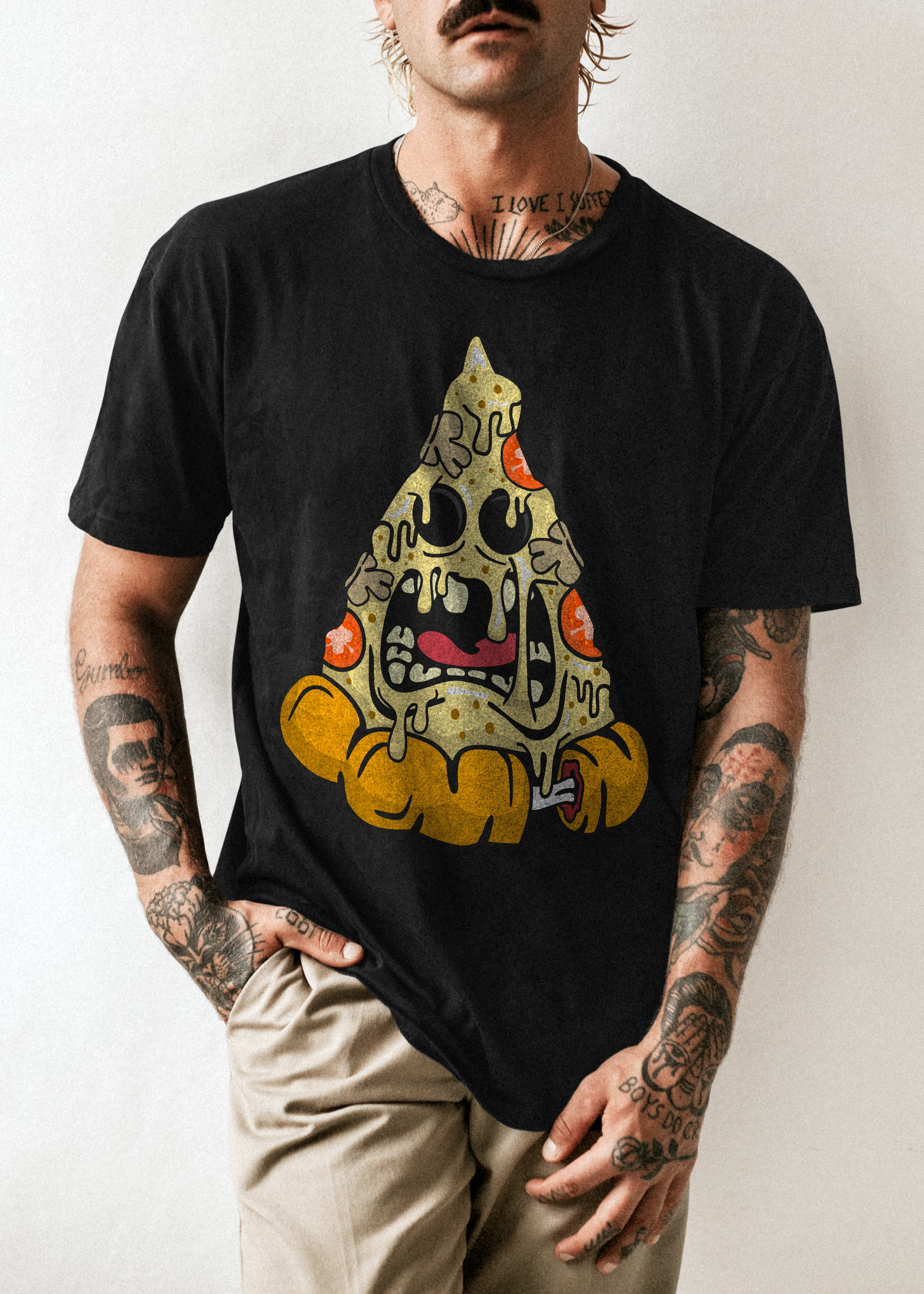Camiseta Pizza Divertida
