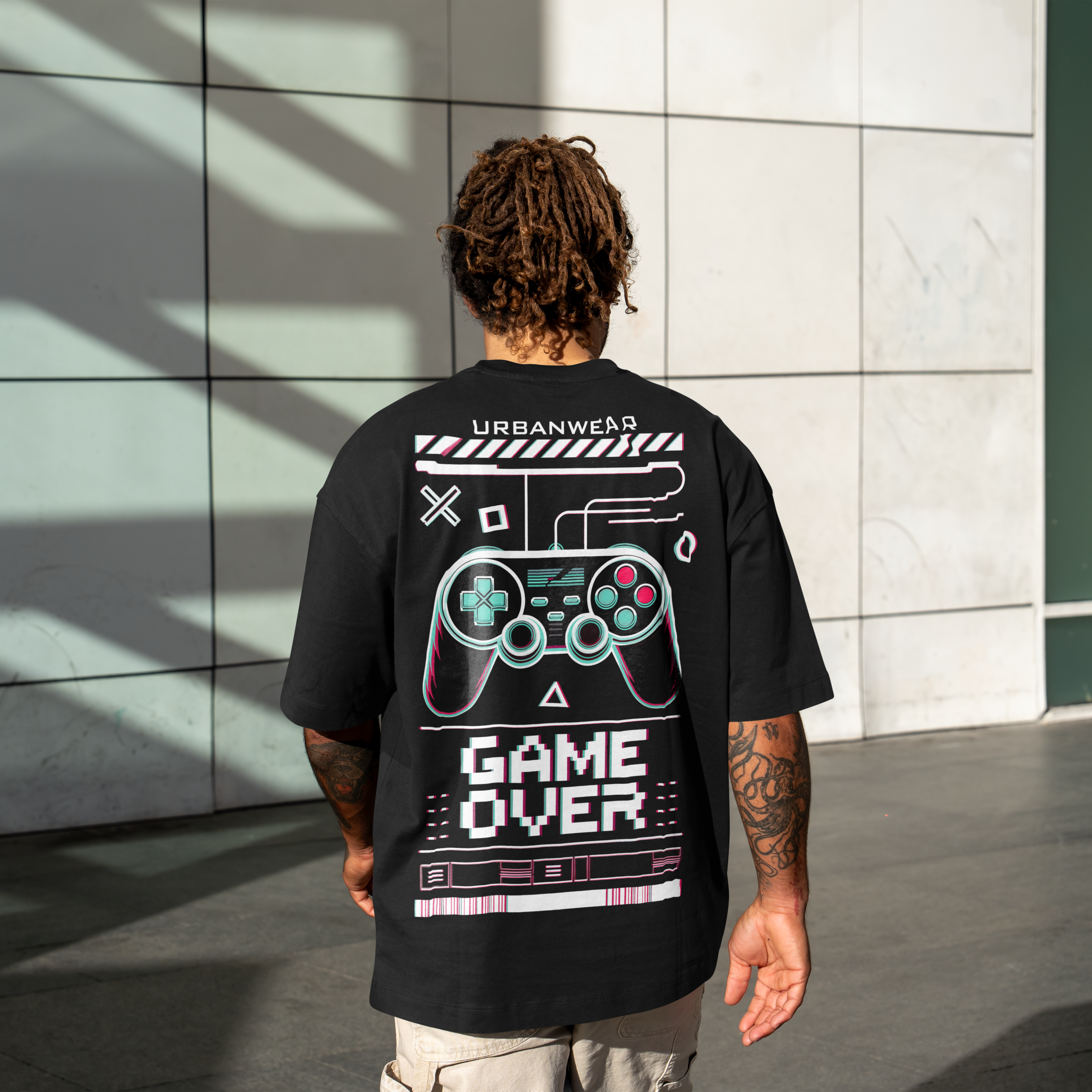 Game Over Controller Neon