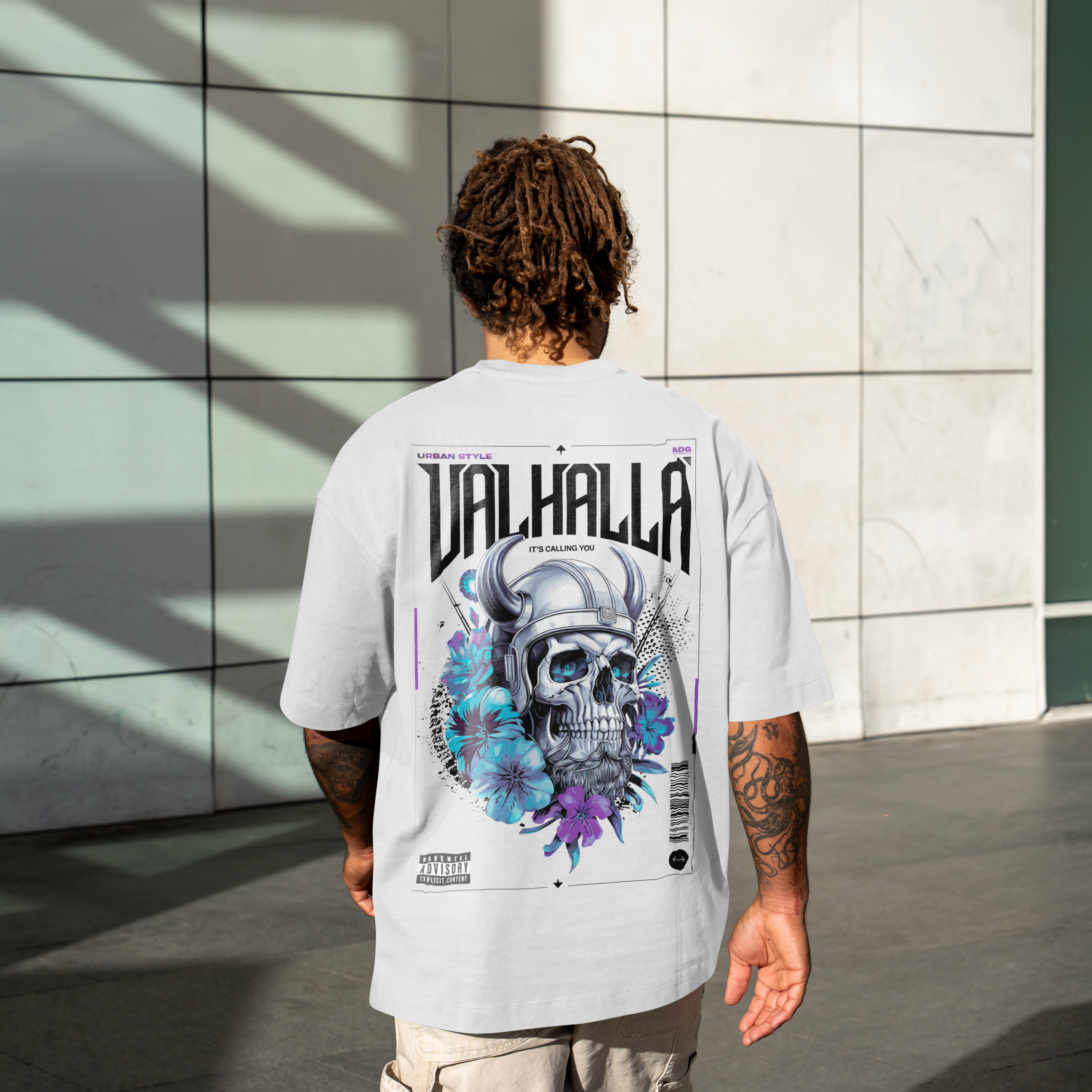 Calavera Vikinga Urbana
