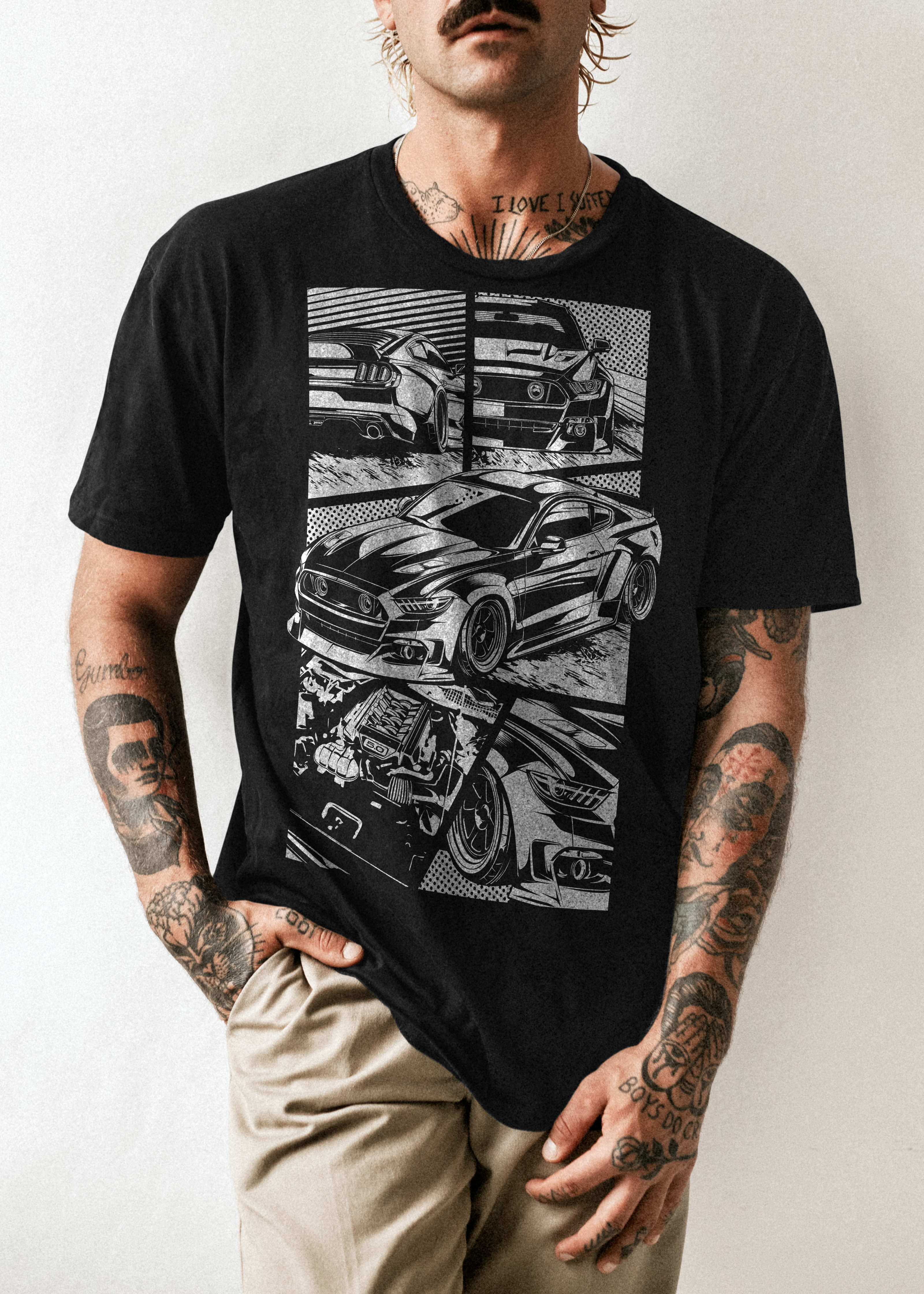 Diseño de Camiseta Automotriz