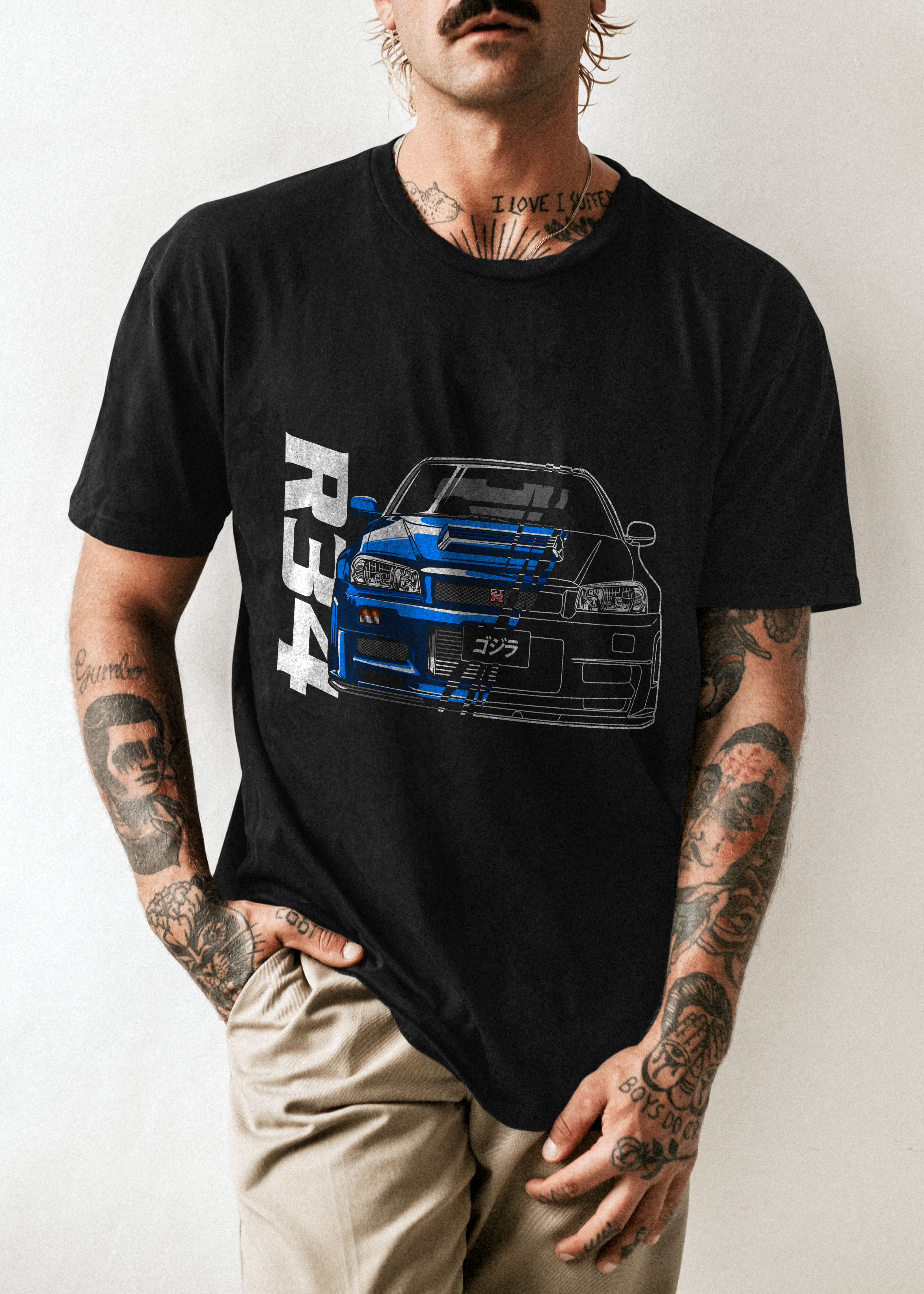 Camiseta R34 Estilo Único