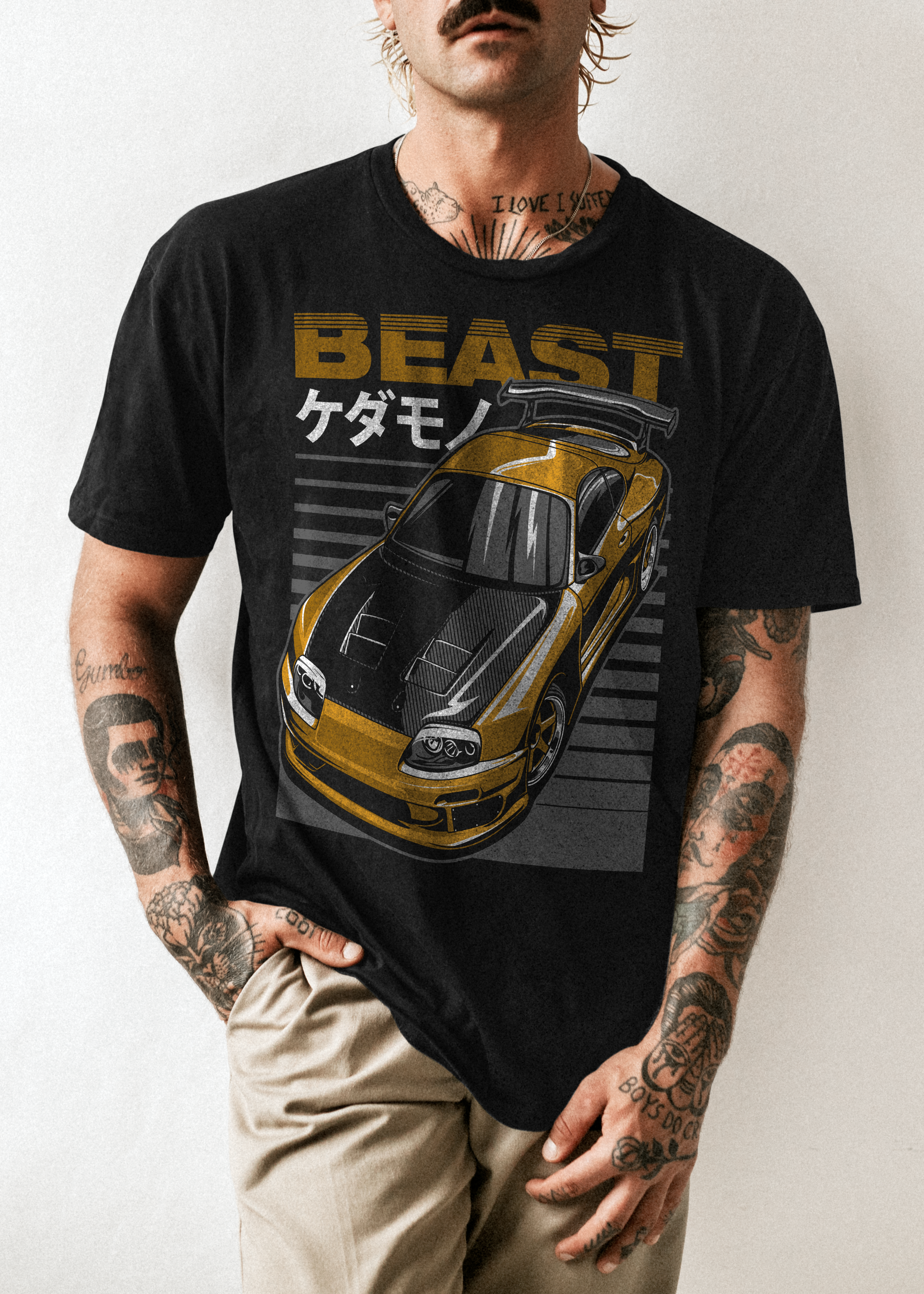 Beast Car Design T-Shirt