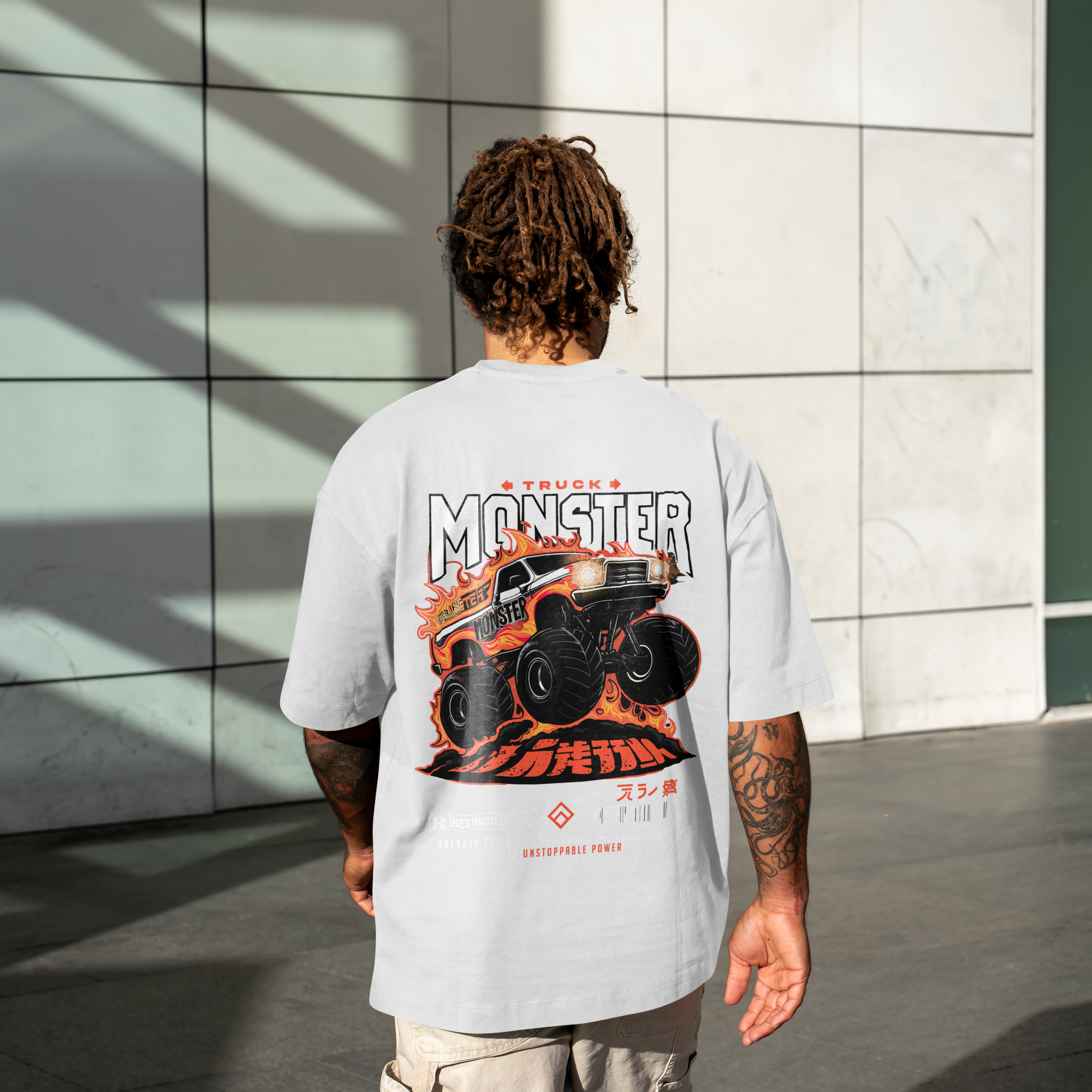 Monster Truck en llamas