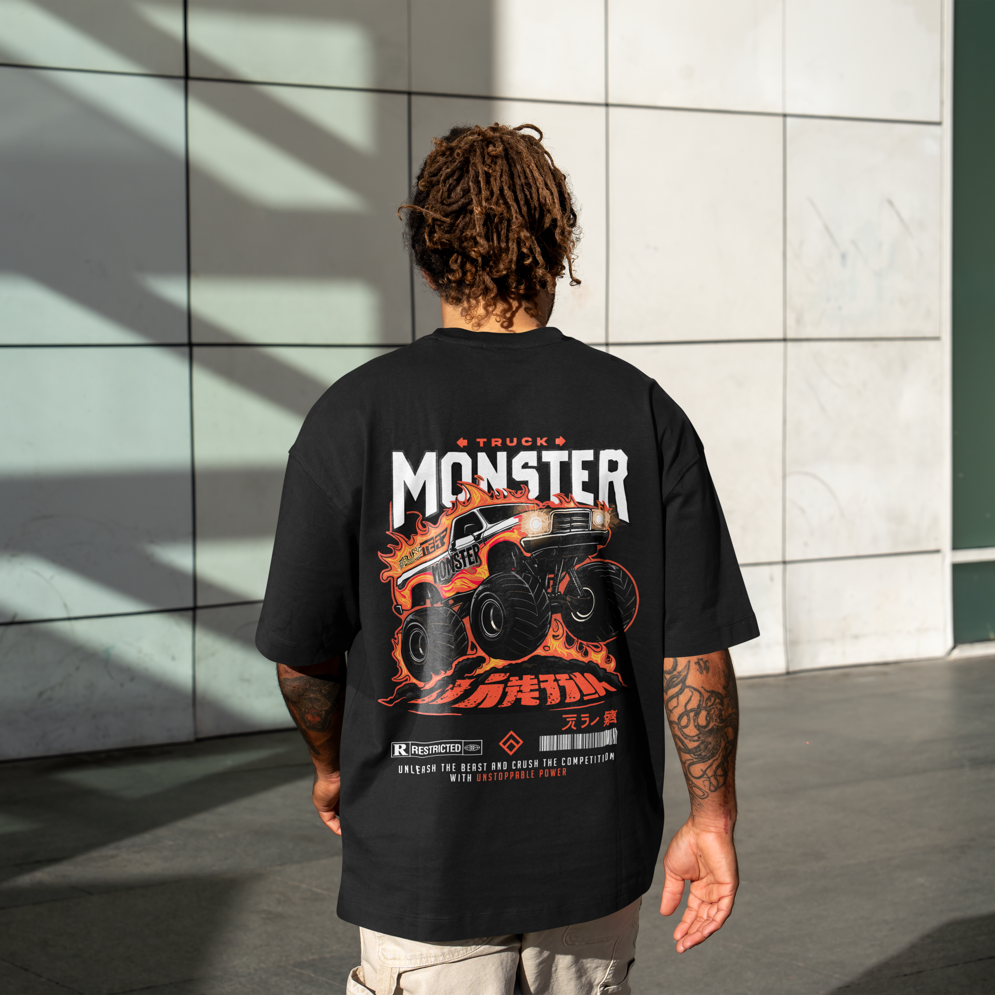 Monster Truck en llamas