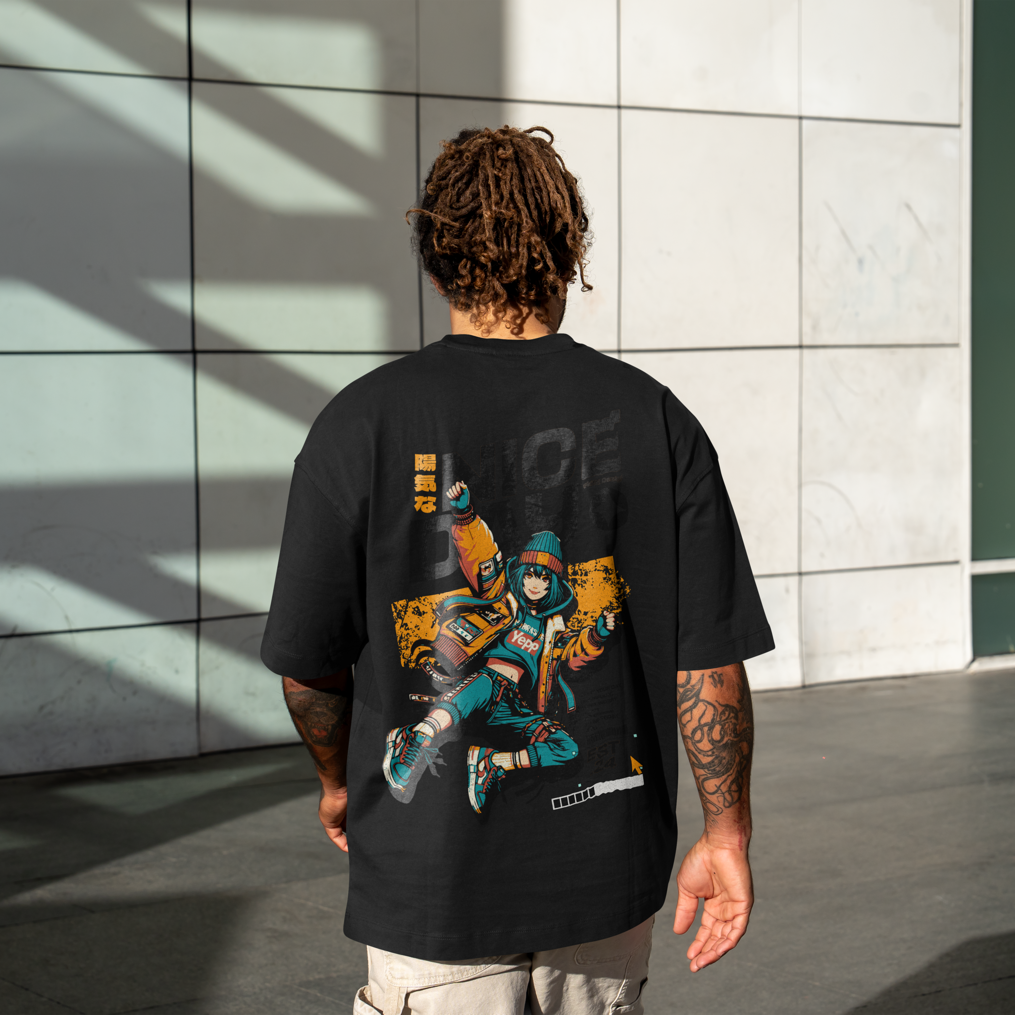 Estilo urbano: Chica saltando