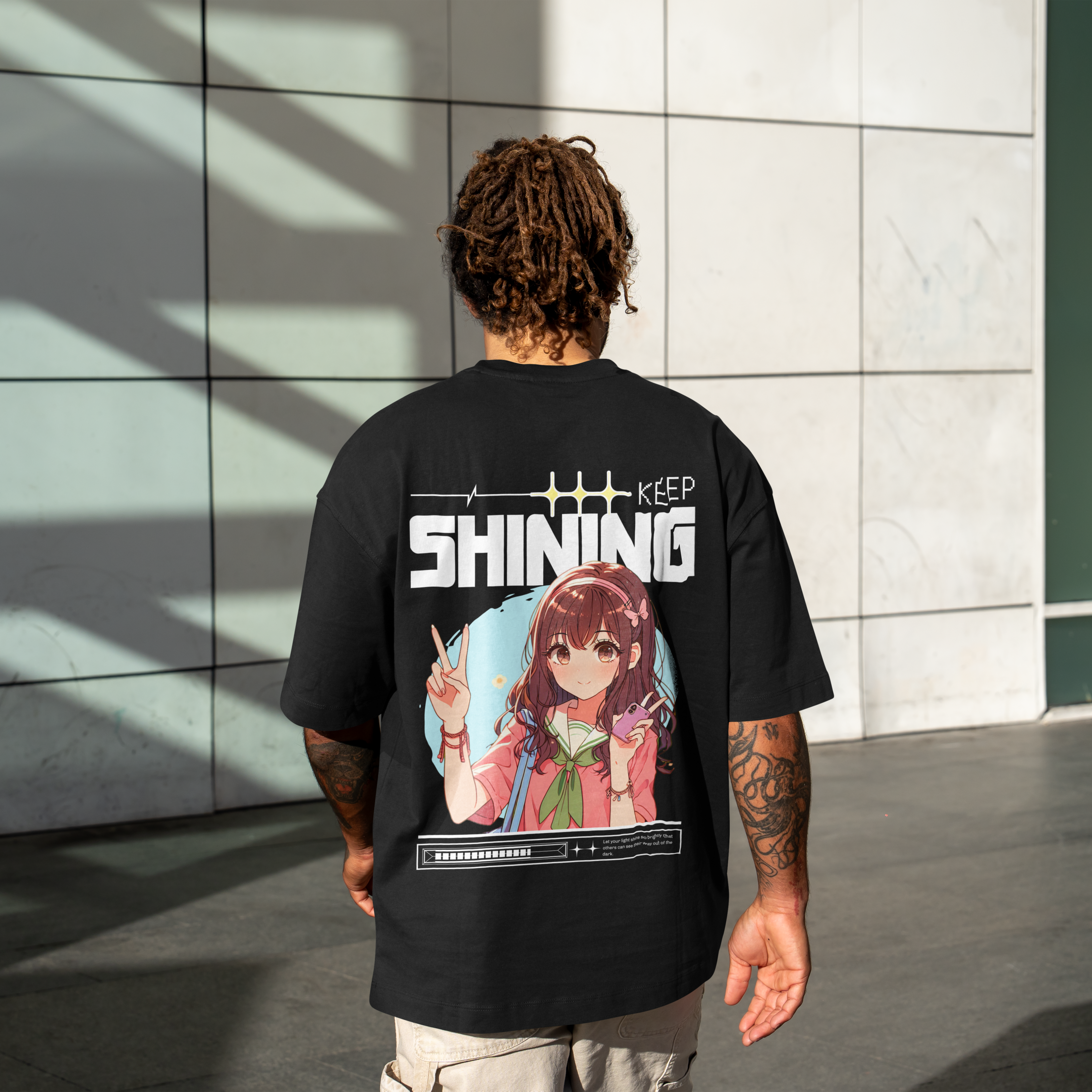 Keep Shining: Estilo Anime
